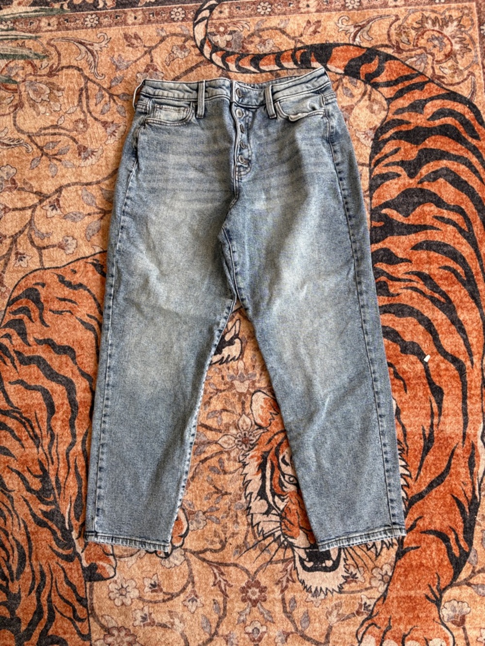 SO Relaxed Women’s Jeans in Washed blue-Gray